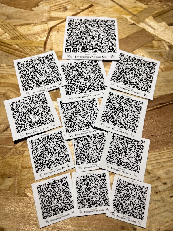 Image du pack de 7 stickers simple